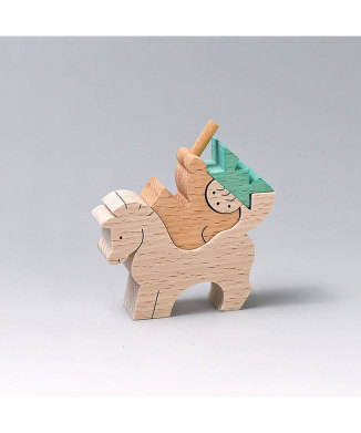 馬乗りかぶと童子(小)