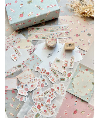 【merinomi】いちごキャンディーセット＋【限定】透けるカード付き