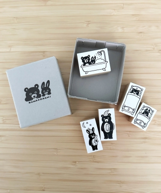 【クマオオカミ】おやすみスタンプセット