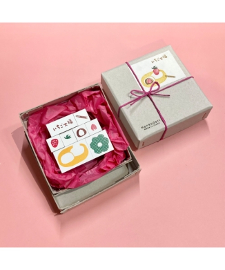 【はんこどり】いちご大福スタンプセット