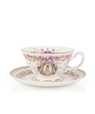 [3月20日(月)販売開始予定]エリザベス二世女王陛下追悼商品ティーカップアンドソーサー