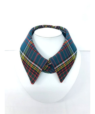 タータン スクエアつけえり