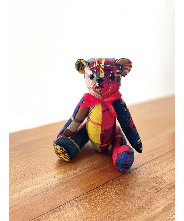 タータン ハンドメイド テディベアキット(EE59Q017)｜阪急百貨店