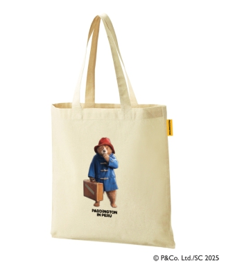 ナチュラルコットンバッグ ペルー柄