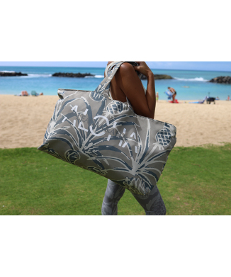 【LE`A MAKAHA HAWAII】アロハ ビッグ トートバッグ