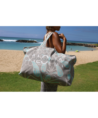 【LE`A MAKAHA HAWAII】アロハ ビッグ トートバッグ