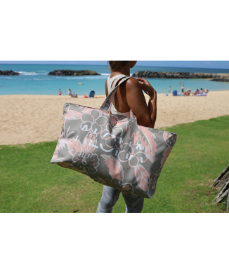 【LE`A MAKAHA HAWAII】アロハ ビッグ トートバッグ
