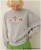 【LILY BROWN(snoopy)】PEANUTS sweatshirt