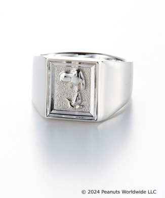 SNOOPY ART FRAME RING