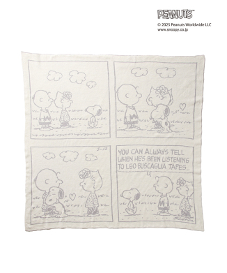 【cofucu(snoopy)】ニットアフガン