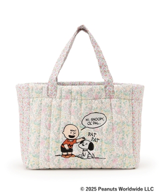 【NAOKO TAKAI(snoopy)】キルティングトートバッグ