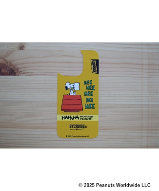 【BYCRUISE(snoopy)】BACKPANELYELLOW 【SNOOPY HEE HEE】