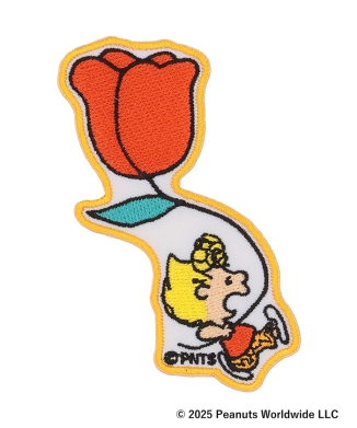 [9月中旬お届け予定]ステッカーワッペン big flowers patch