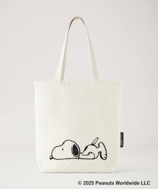 Mulberry ｜ PEANUTS ラージ キャンバス トート
