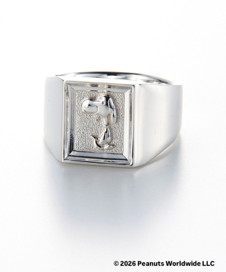 SNOOPY ART FRAME RING