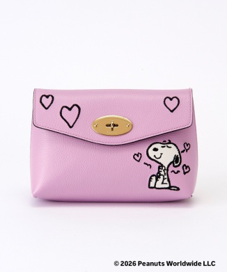 [11月下旬頃お届け予定]Mulberry | PEANUTS ダーリー コスメティックポーチ