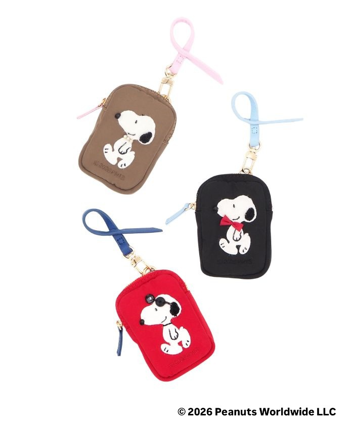 デモデ　Demodee SNOOPY 阪急　うめだ　ポーチ　赤 ポーチ-Snoopy(EP68Z035)｜阪急百貨店公式通販サイト｜阪急百貨店