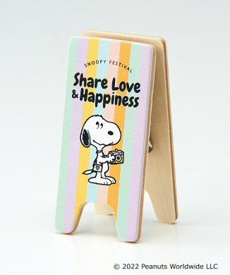 ≪59≫【HAPPY FUN PEANUTS(snoopy)】メモスタンド(Share Love & Happiness)