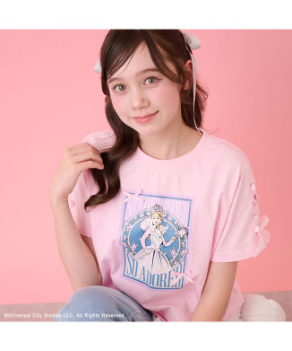 【WICKED】レースアップリボンアソートTシャツ