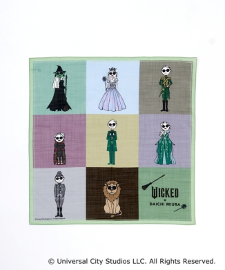 プリントハンカチーフ