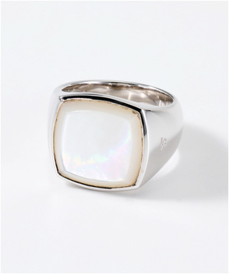 THE CUSHION WHITE MOTHER OF PEARL