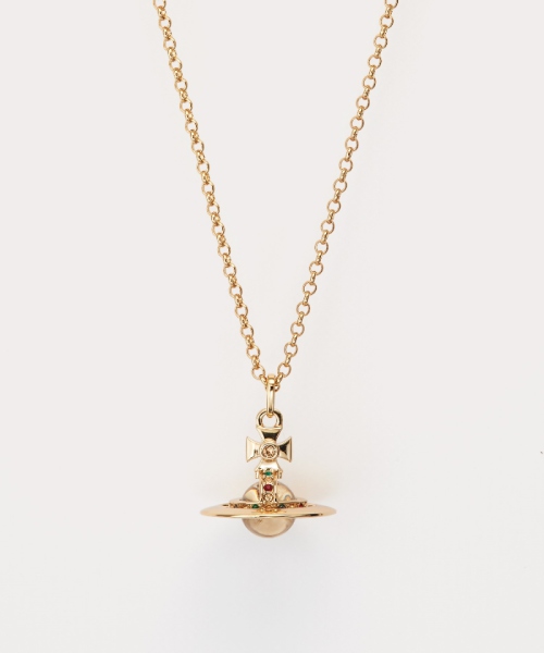 VivienneWestwood NEW TINY ORB PENDANT GOLD 00 VivienneWestwood NEW TINY ORB PENDANT GOLD 00
