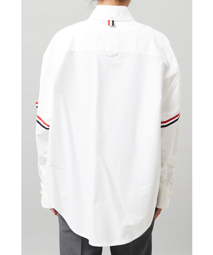 ✨極美品✨Thom Browne グログランテープ ボタンダウンシャツ ✨極美品✨Thom Browne グログランテープ ボタンダウンシャツ