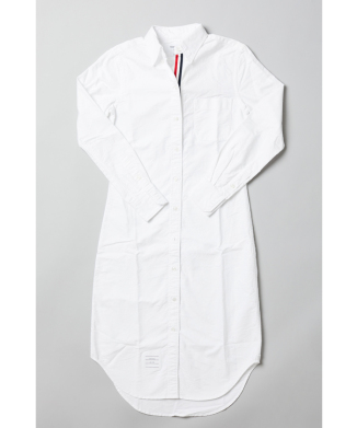 【THOM BROWNE】クラシックボタンダウン ニーレングス シャツドレス