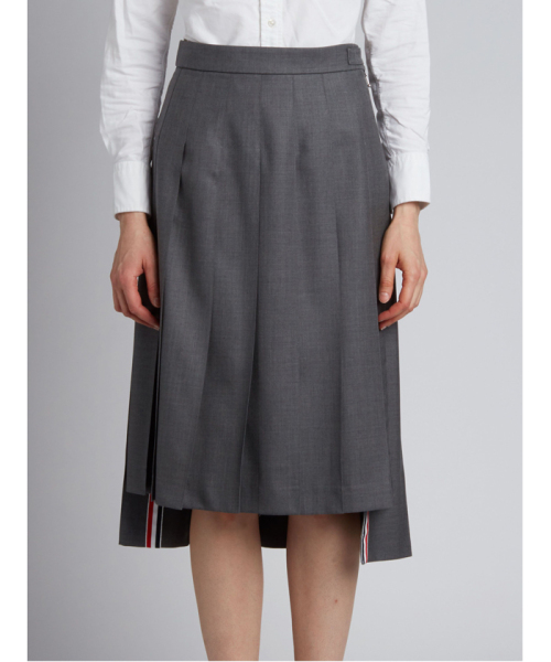 THOM BROWNE】スーパー120's ツイル ビローニースカート(F20NG125