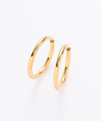 Classic Hoops Large Gold