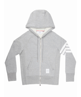 【THOM BROWNE】4BAR クラシックジップアップフーディー