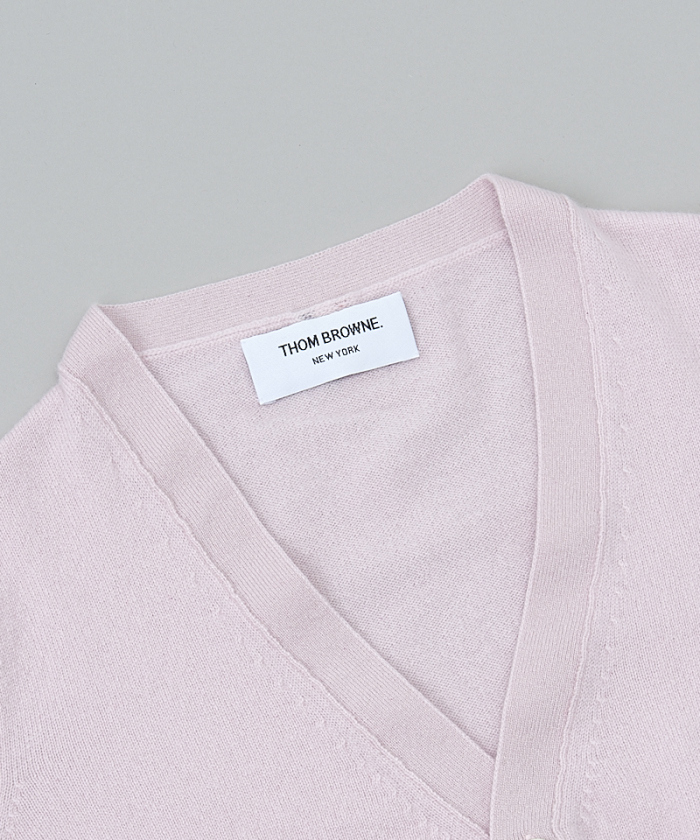 カーディガン【Firosa】カシミヤ100% ピンク　トーベル株式会社 カーディガン【Firosa】カシミヤ100% 薄いピンク トーベル株式会社