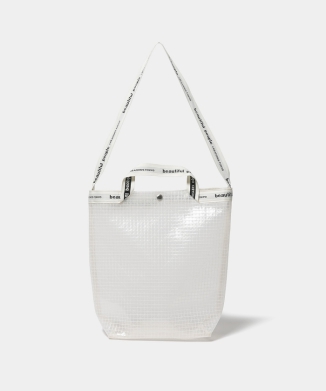 ビニールロゴテープショルダーバッグ