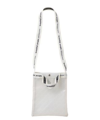 ビニールロゴテープサコッシュ