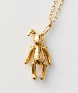 バニーチャームネックレス