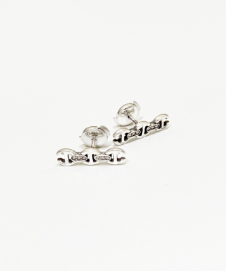 3MM TOGGLE STUDS WITH Cognac
