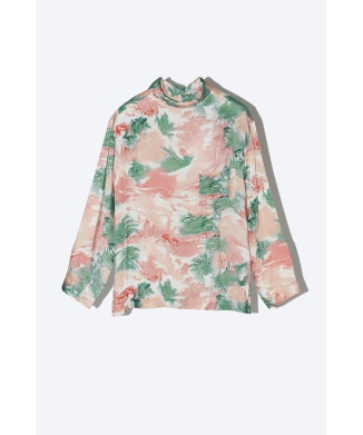 【TOGA PULLA】Inner print blouse
