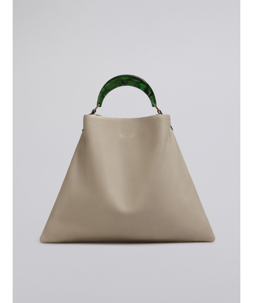 MARNI VENICEミディアムバッグ LIGHT CAMEL/SPHERICAL GREEN/BLACK UNI MARNI VENICEミディアムバッグ LIGHT CAMEL/SPHERICAL GREEN/BLACK UNI
