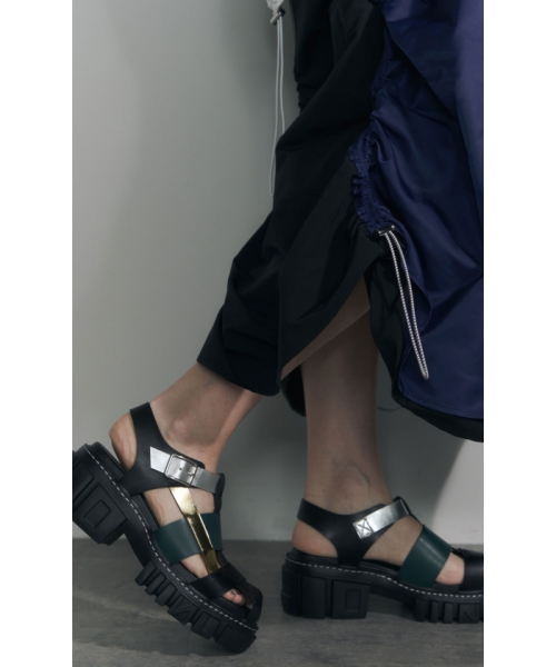 UN3D.SOLE GURKHA SANDAL アンスリード グルカサンダル