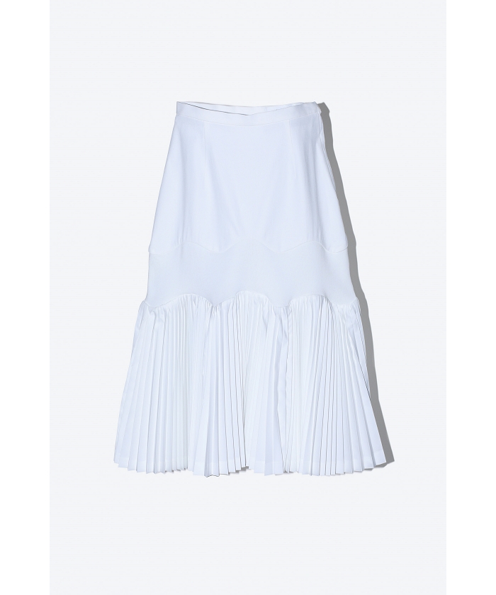 TOGAPULLA レーヨンツイルスカート（TOGA PULLA】Taffeta pleats