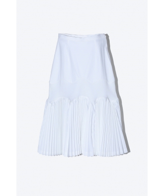 【TOGA PULLA】Taffeta pleats skirt