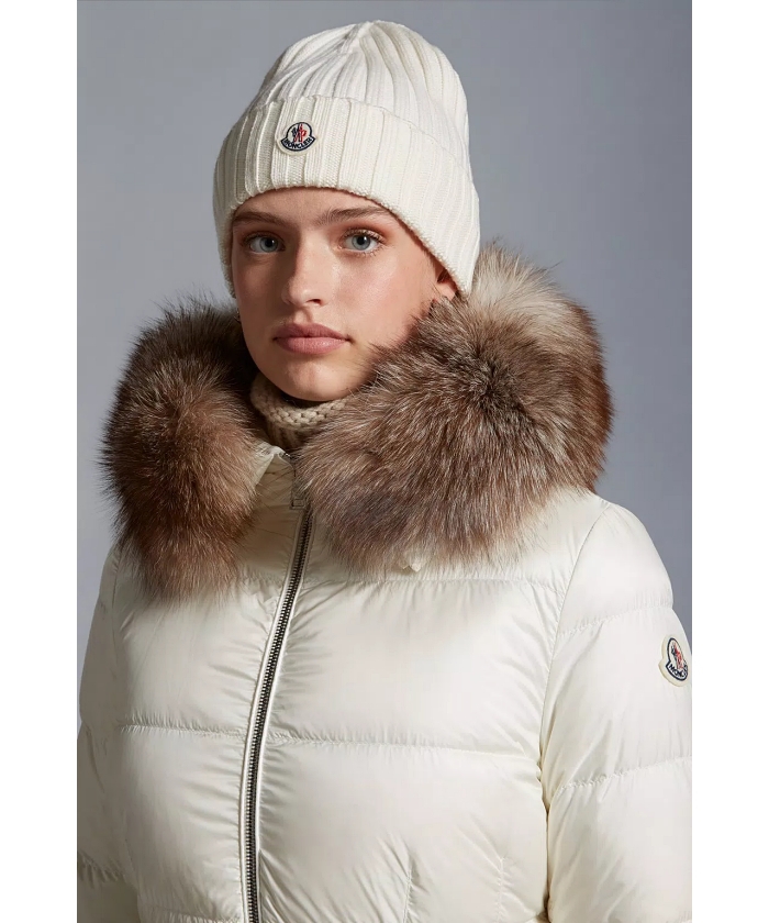 MONCLER(モンクレール) ニット帽 - ファー|ニット帽/ビーニー MONCLER(モンクレール) ニット帽 - ファー|ニット帽/ビーニー