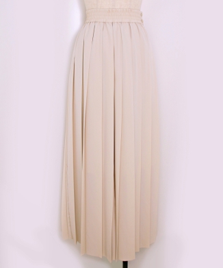 TAFFETA PLEATED PANTS