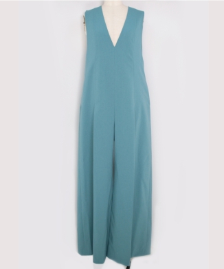 WEATHER V-NECK JUMPSUIT