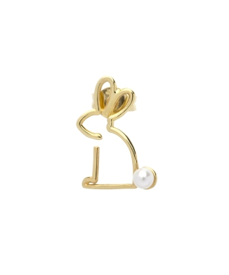 CONEJITO 淡水パール ピアス シングル