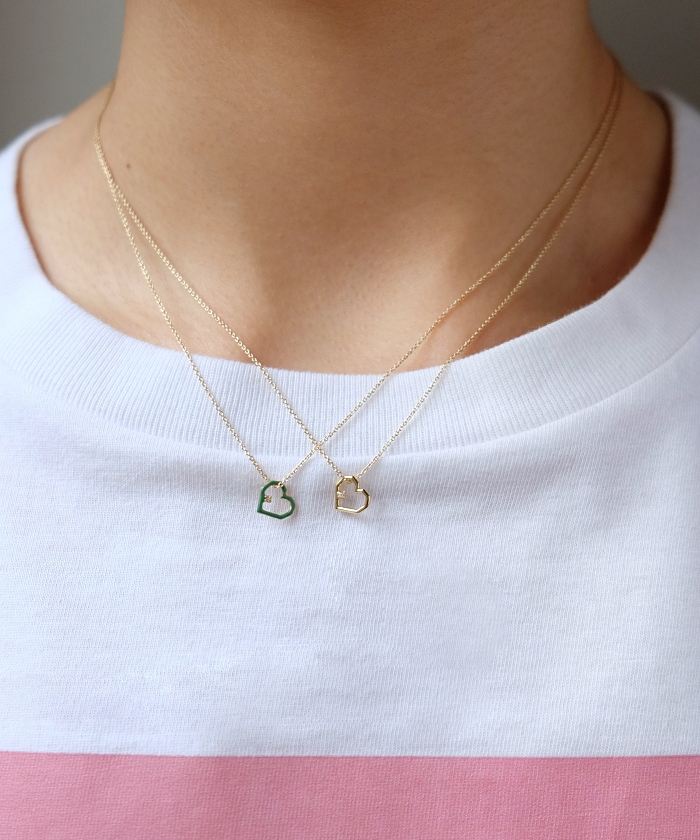 エルメス【日本未入荷】Vertigo Heartネックレス(ダイヤ0.05ct） crossfor公式】【カード鑑別書付き】ダンシングストーン