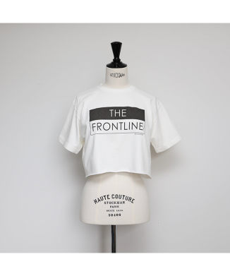 FRONTE LINE Tee Cropped