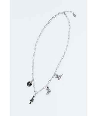 【TOGA TOO】Metal motif necklace