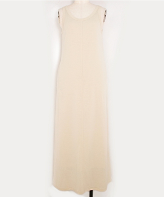 EXTRA FINE WOOL JERSEY DRESS