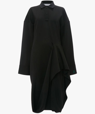 SCULPTURAL POLO DRESS